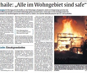 „Alle im Wohngebiet sind safe“