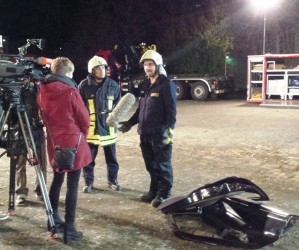 SWR 1 Radioreportage über „Flüchtling bei Feuerwehr“