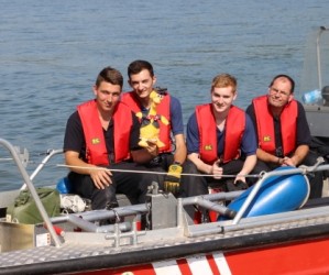 4 neue Bootsführer bei der Feuerwehr Germersheim