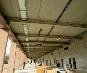 Der Innenausbau beginnt