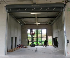 Die Tormontage beginnt….